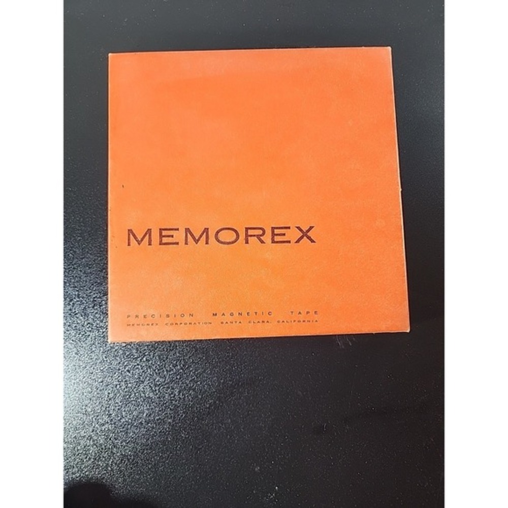 Memorex Precision Magnetic Tape‎ Box And Empty Reel